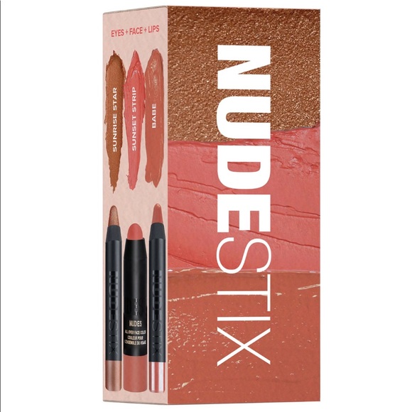 ⚡️SOLD⚡️Nudestix Sunset Nudes 3-Piece Set - Picture 3 of 8